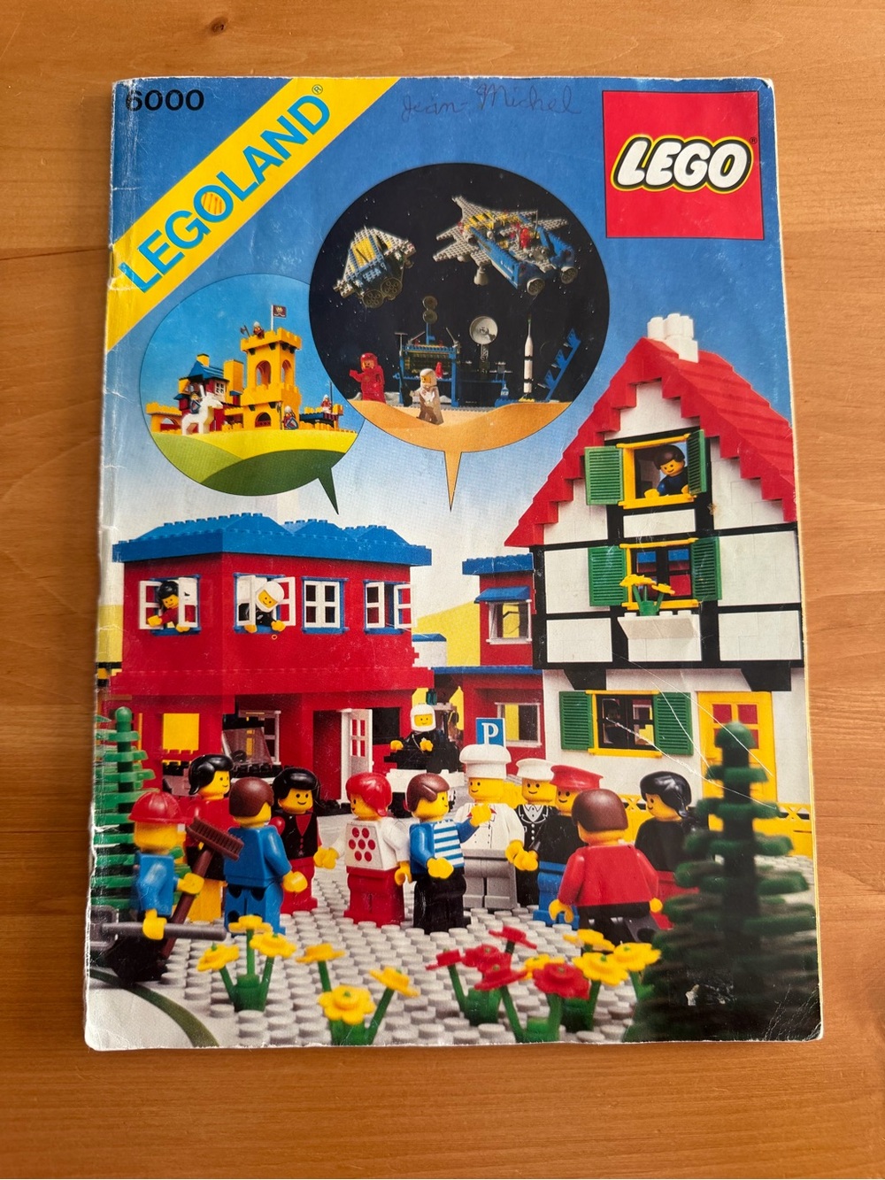 Vintage 1979 LEGOLAND Idea Book 6000 – Excellent Condition with Sticker Sheets!